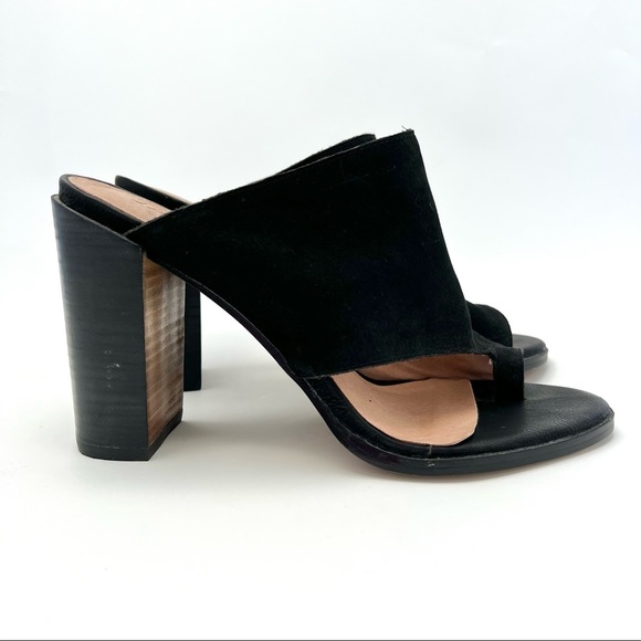 Jaggar Return Block Heel Leather Mules - Picture 2 of 11